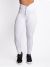 BumBum Scrunch Leggings Jacquard White